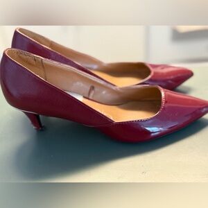 Calvin Klein Burgundy heels.
